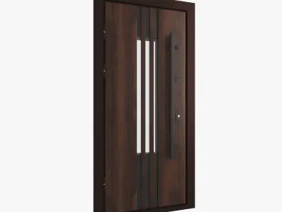 Entrance door Revolution 3D model