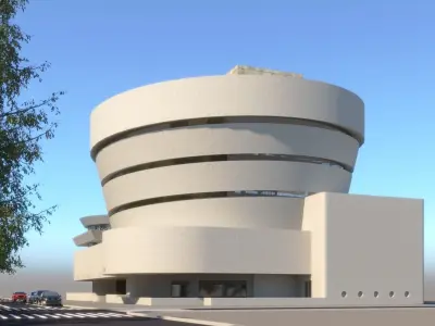 Guggenheim Museum 3D model 3D model