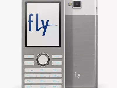 Fly DS131 Low-poly 3D model