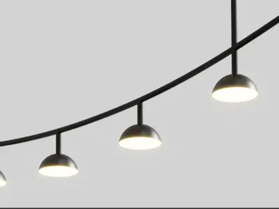 Tana AROMAS Pendant Light Low-poly 3D model