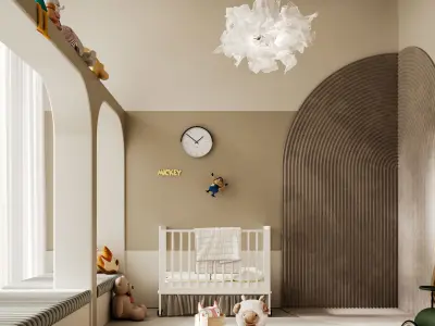 Kids Playing Room 3D model