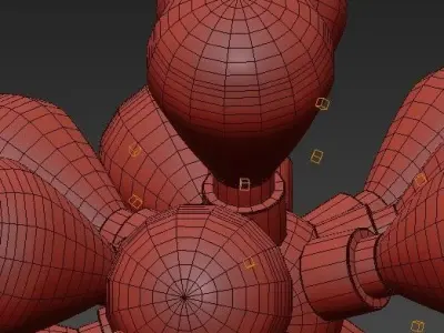 Contrapesso LED Single Sconce 3D model