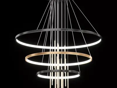 Bonnet Chandelier  3D model