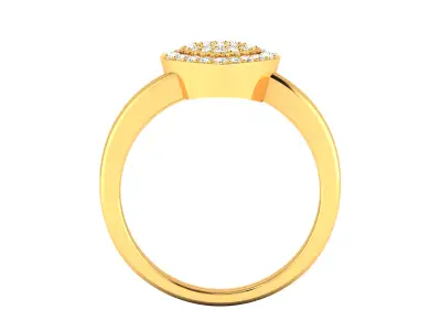 Women Ring  Render 3dm STL OBJ FBX Details 3D print model 194
