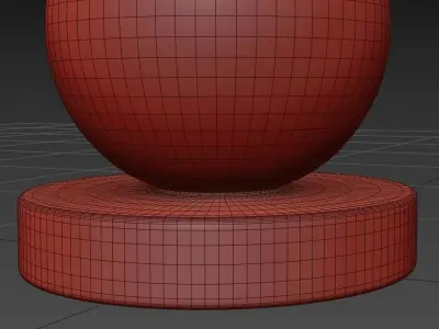 Floor lamp Milano 3D model