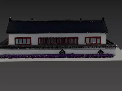 Chinese Style - Scene - Chinese style Courtyard 5 3D model