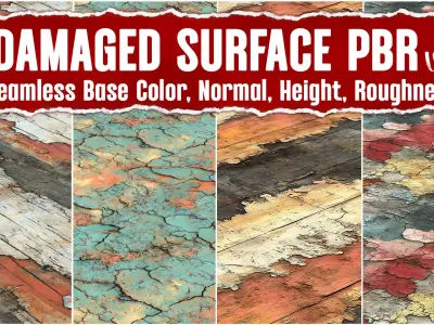 damaged Surface Texture