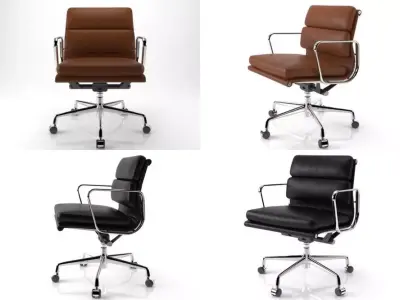 Eames Soft Pad chair 3D model