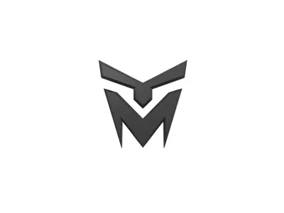 Simple Emblem v1 001 Low-poly 3D model