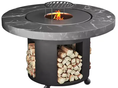 Table Elbrus Grill 3D model