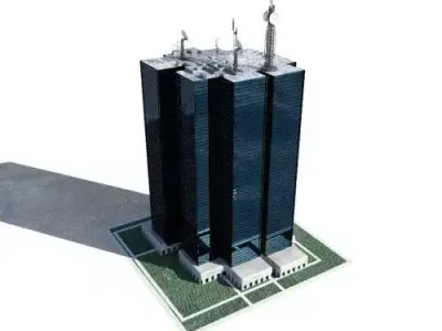 City Building 1 3D model