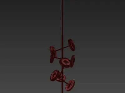 Larose Guyon Le Royer  Chandelier 3D model