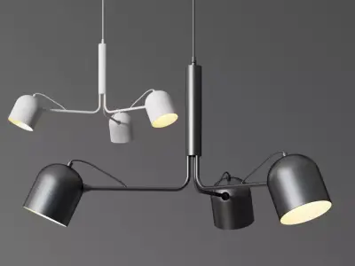 Liang Pendant Metal Lamp 3D model