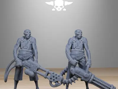 Corrupted Guard Wretched 3D print model
