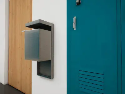 School Hallway UE4 3D model