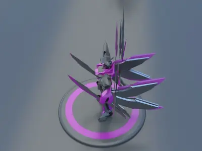 Mech Robot Cyborg EvolutIon  3D model