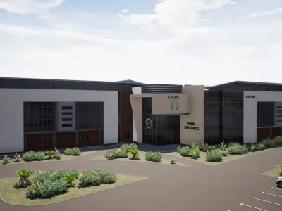 Office Block 3D model