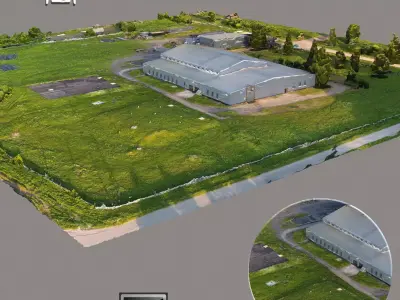 Aerial scan 17 3D model