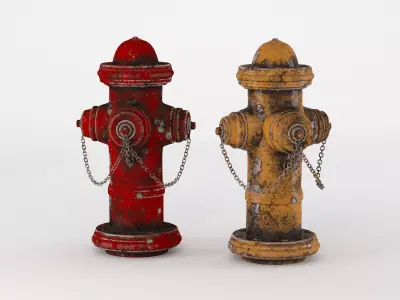 Fire hydrant 3D model