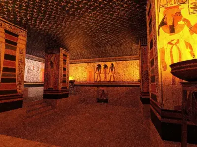 Tomb of Nefertari Restored  3D model