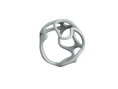 SciFi Cube Object No 27982 Low Poly Shape Texture