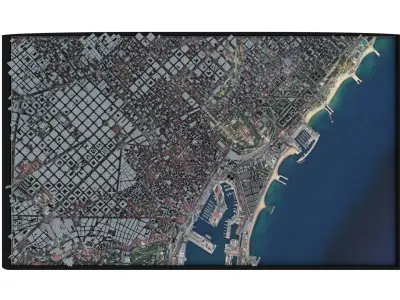 City of Barcelona 3D model