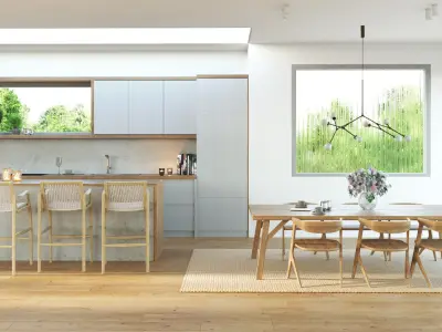 Archinteriors vol 62 - day and night scenes of modern apartments 3D model