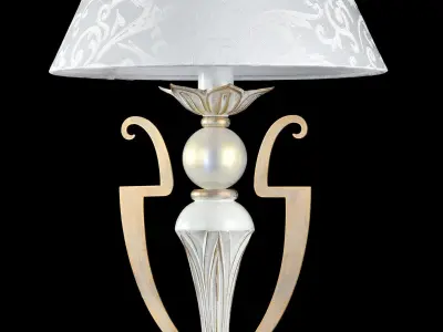 Table Lamp Elegant Monile ARM004-11-W Maytoni Classic Free 3D model
