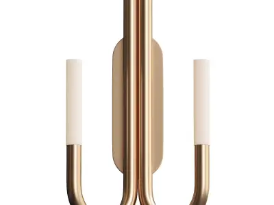  Rousseau Double Wall Sconce 3D model