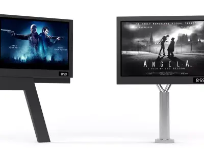 Outdoor Billboard 3D model