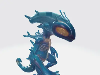 Alien 3D model