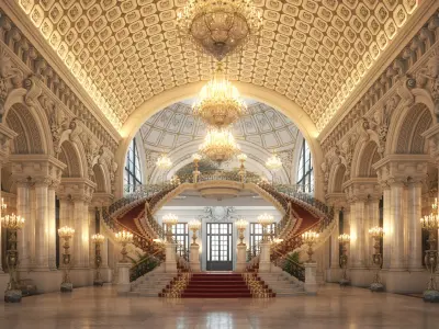 Rtiba Majestic Lobby 3D model