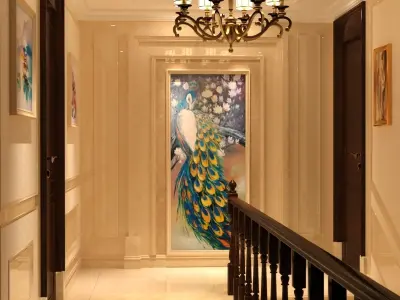 Second Floor Passage Low-poly 3D model