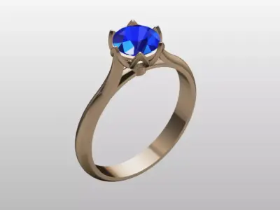 FLOWER RING   3D print model