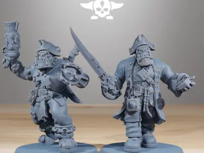 Orkaz Pirates 3D print model