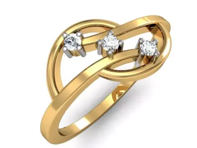 Light Weight  Ring 008 3D print model