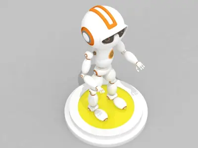  Sci-Fi Robot Character Robeco 3D model