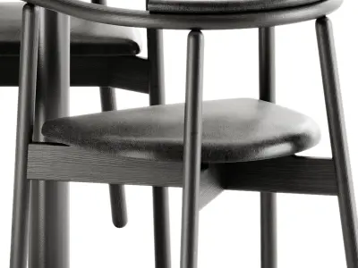 Mars Armchair by Branca Lisboa and Mesa Mona Table by Diabla 3D model