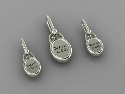 Tiffany half set 3D print model