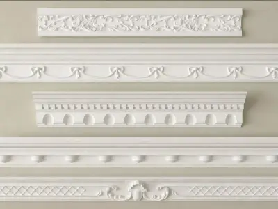 Plaster moulding  3D model