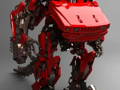 Robot Collection 3D model