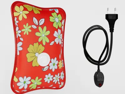 hot water bag Low-poly 3D model