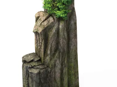 Explore the mountains - Rock 022 3D model