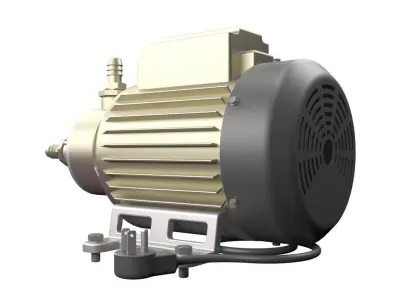 Water Pump 3D model 6