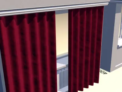 Windows pack Low-poly 3D model