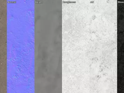 Weathered Concrete Floor Texture
