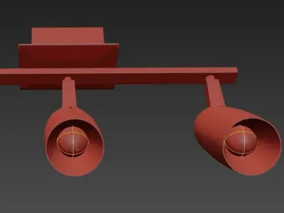 Grumman Beacon Lamp 3D model