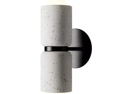 Terra 2 Wall Light Low-poly 3D model