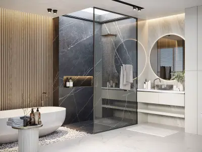 Bathroom Design 01 3D model