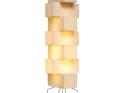Akari floor lamp UF4 L10 3D model